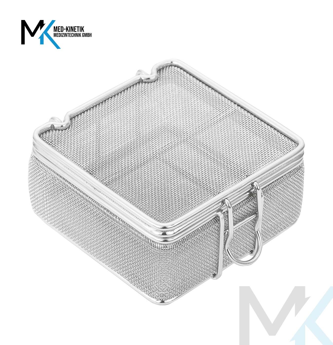 Ultra fine medical stainless steel basket for delicate instruments from a trusted supplier in Germany