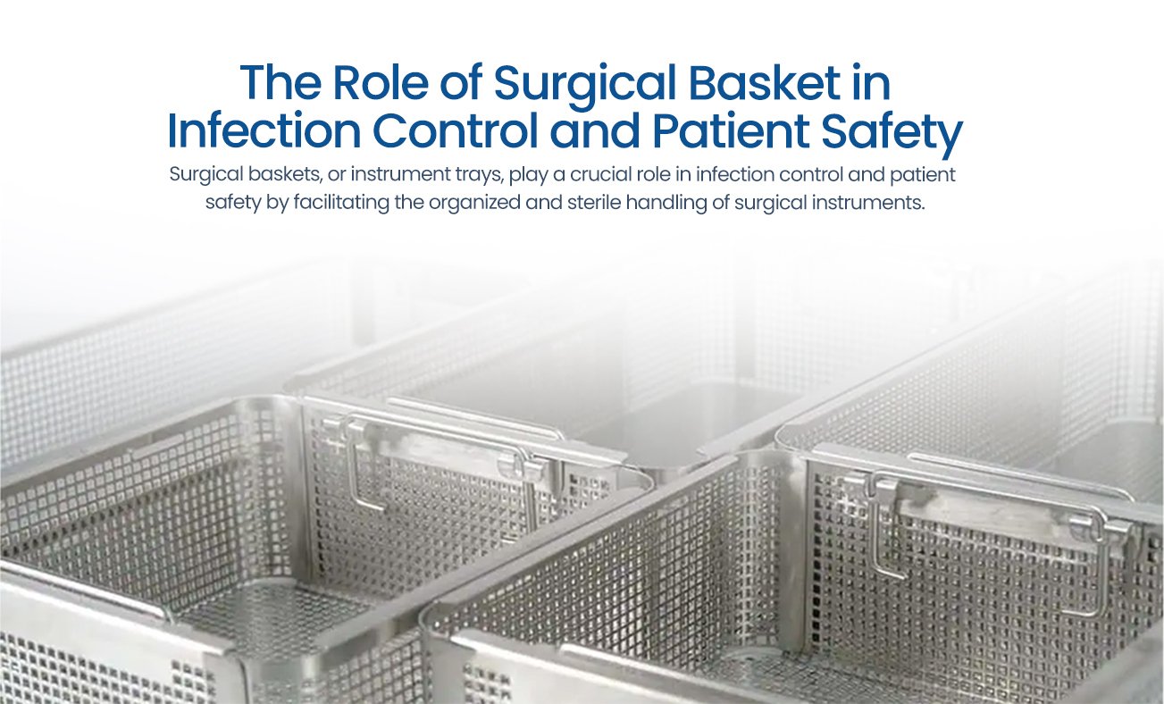 Medkinetik surgical baskets – reliable medical baskets and trays from a trusted supplier in Germany, ensuring safe sterilization and infection control in healthcare settings